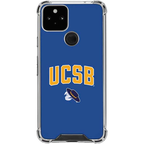 University of California-Santa Barbara UCSB Google Pixel 5 Clear Case
